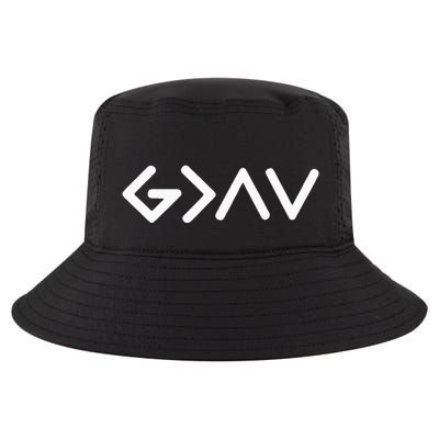 God Is Faithful More Than Highs And Lows Christian Cool Comfort Performance Bucket Hat