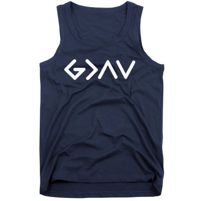 God Is Faithful More Than Highs And Lows Christian Tank Top