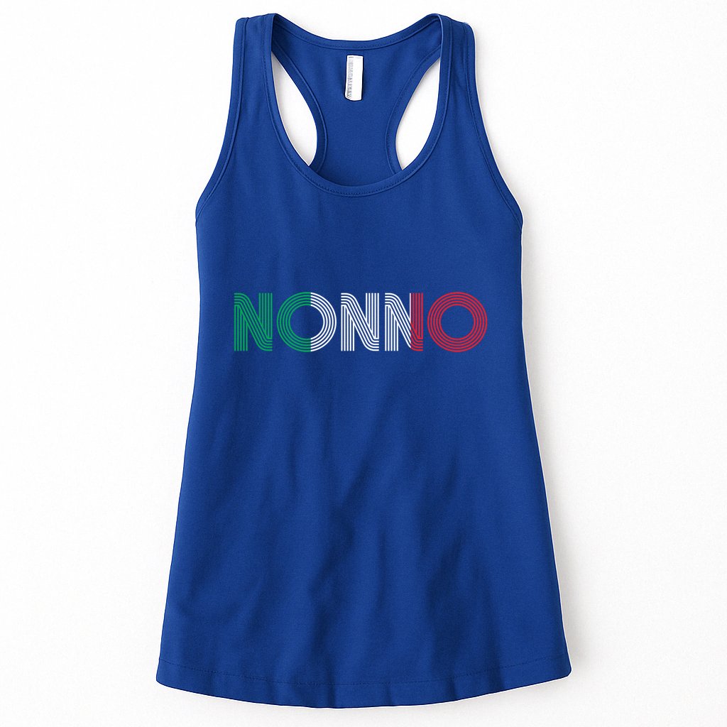 Grandpa Italian Family Culture Italy Country Nonno Gift Womens Tank Top