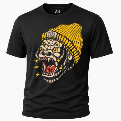 Gorilla Inked Flash Old School Ink Addict Traditional Tattoo Performance Shirt