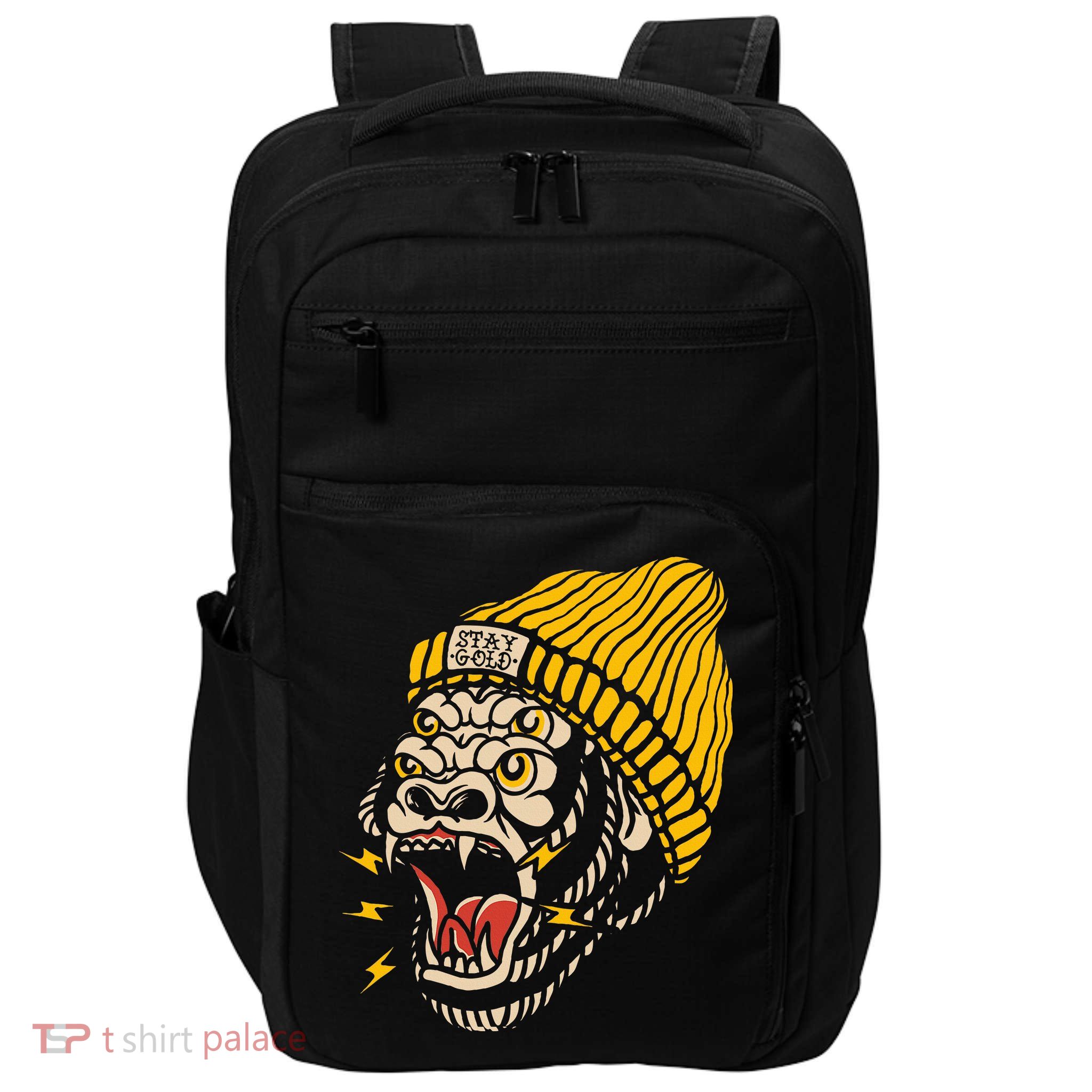 Gorilla Inked Flash Old School Ink Addict Traditional Tattoo Impact Tech Backpack