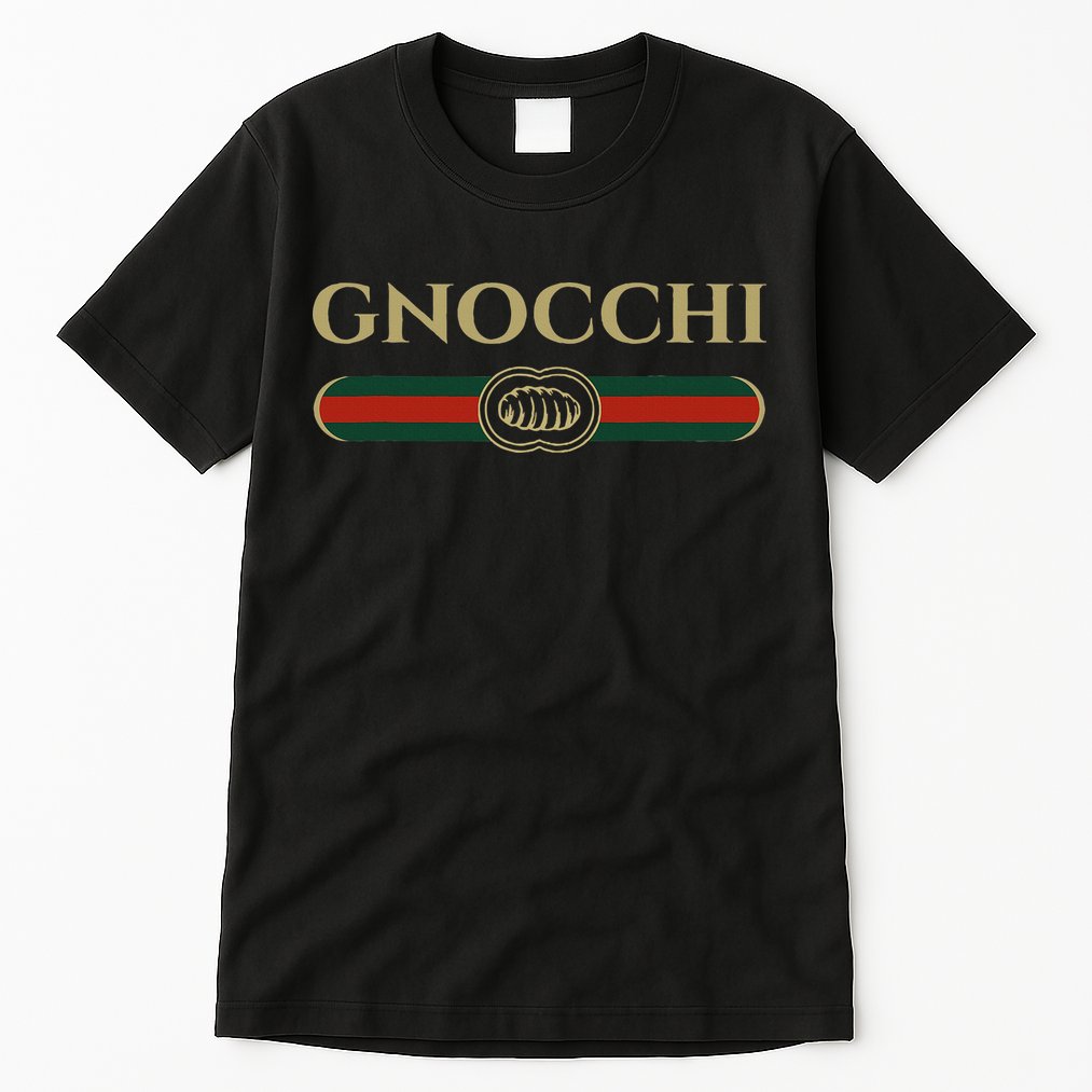 Gnocchi In Fun Logo Style Tall T-Shirt