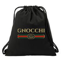 Gnocchi In Fun Logo Style Drawstring Bag
