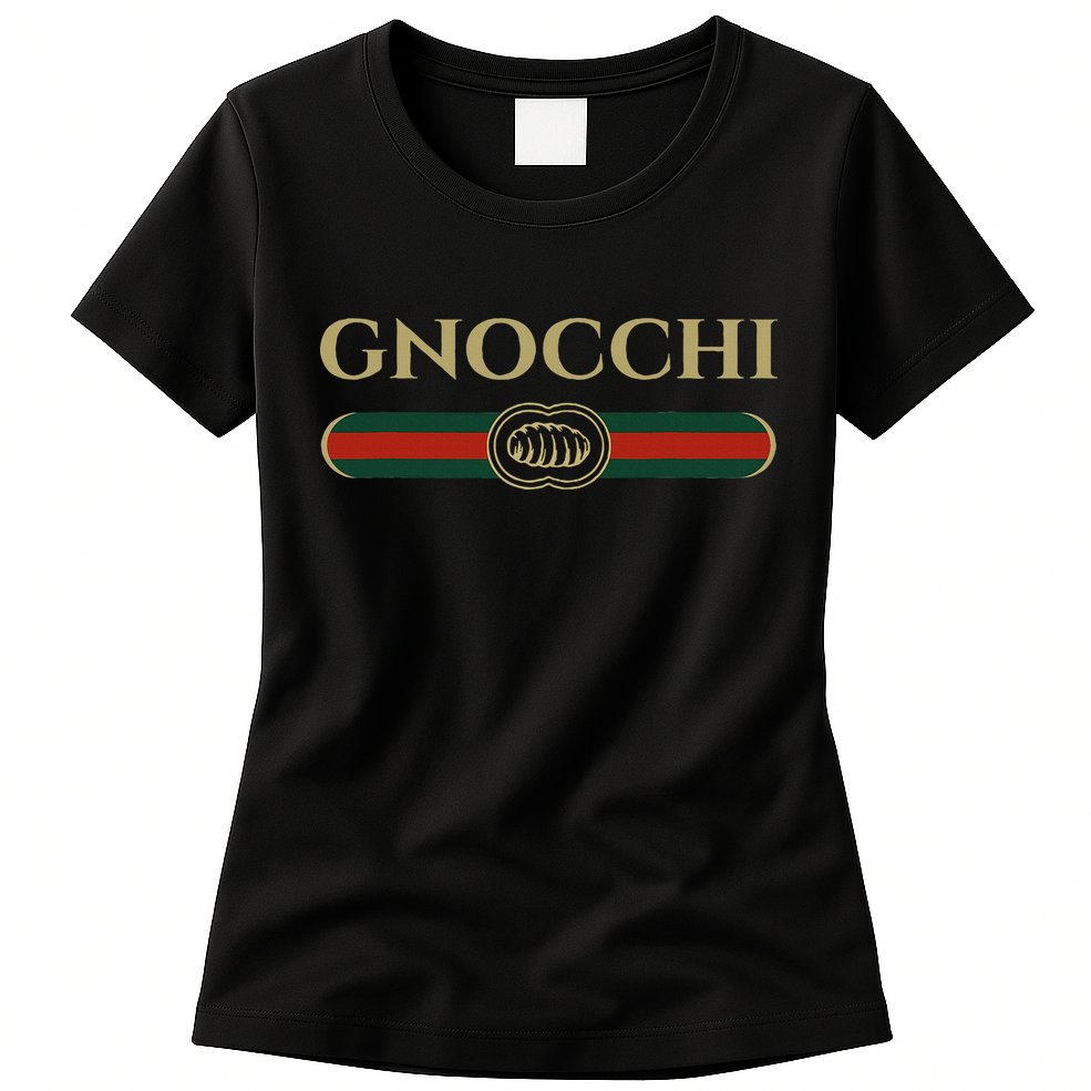 Gnocchi In Fun Logo Style Womens T-Shirt
