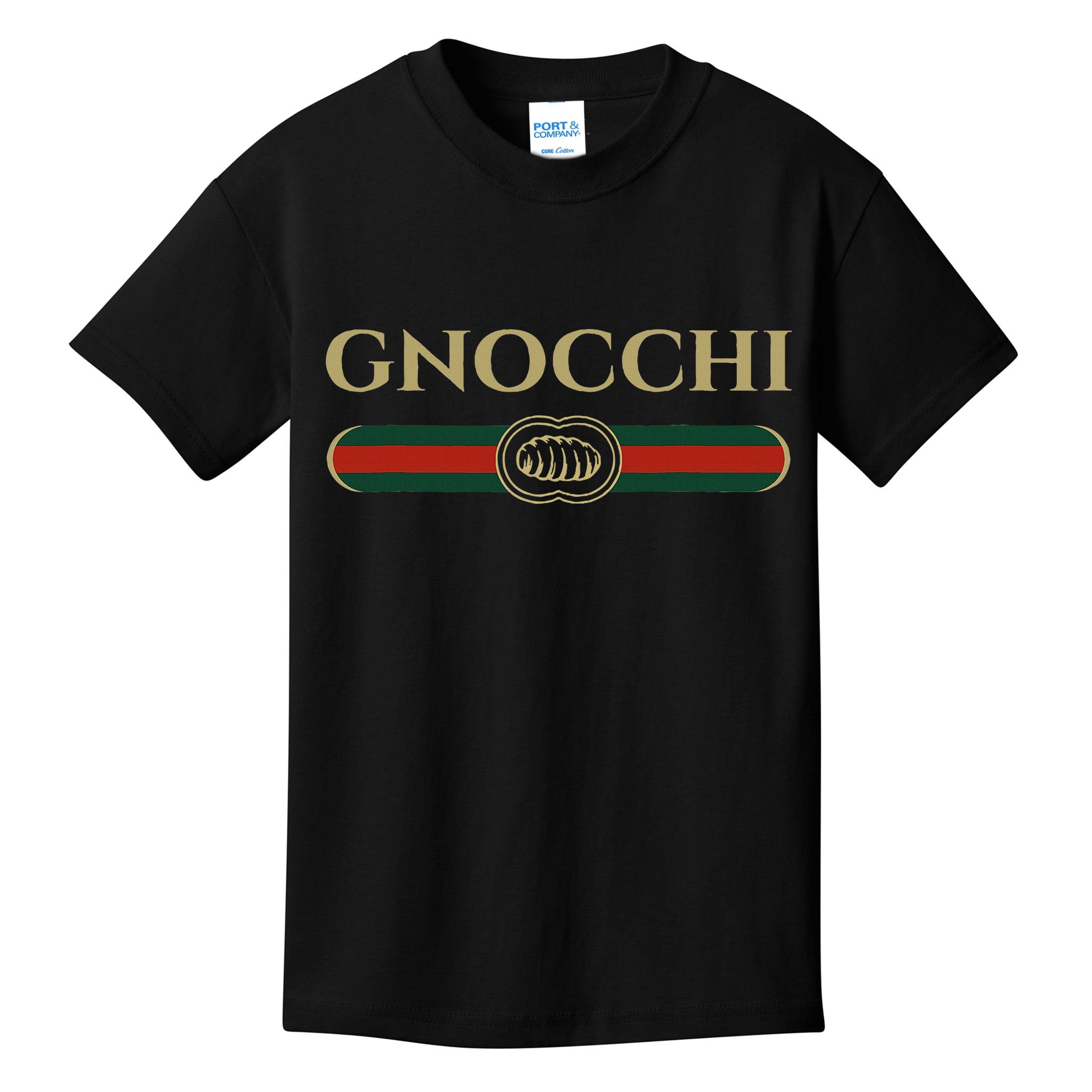 Gnocchi In Fun Logo Style Kids T-Shirt