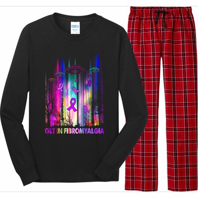 Get In Fibromyalgia Awareness Gift Gift Long Sleeve Pajama Set