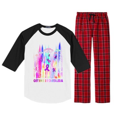 Get In Fibromyalgia Awareness Gift Gift Raglan Sleeve Pajama Set