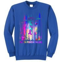 Get In Fibromyalgia Awareness Gift Gift Tall Sweatshirt