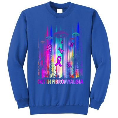 Get In Fibromyalgia Awareness Gift Gift Tall Sweatshirt