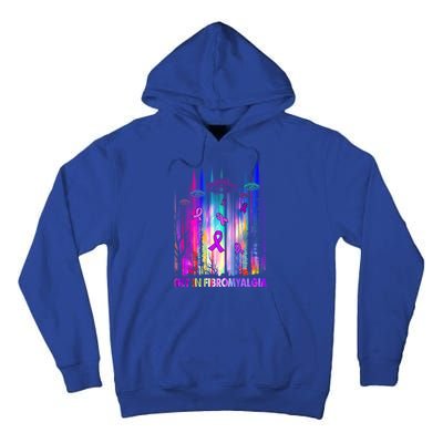 Get In Fibromyalgia Awareness Gift Gift Tall Hoodie