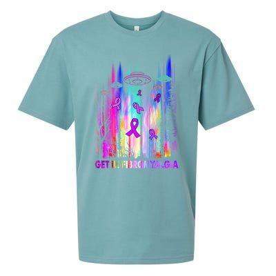 Get In Fibromyalgia Awareness Gift Gift Sueded Cloud Jersey T-Shirt