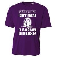 Genealogy IsnT Fatal ItS A Grave Disease Cooling Performance Crew T-Shirt