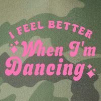 Groovy I Feel Better When IM Dancing Ballet Dancer Girl Legacy Tie Dye Trucker Hat
