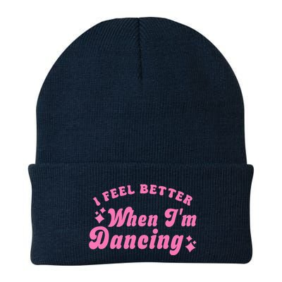 Groovy I Feel Better When IM Dancing Ballet Dancer Girl Beanie