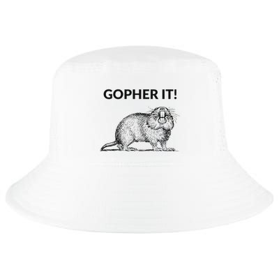 Gopher It Funny Gopher Pun Cool Comfort Performance Bucket Hat