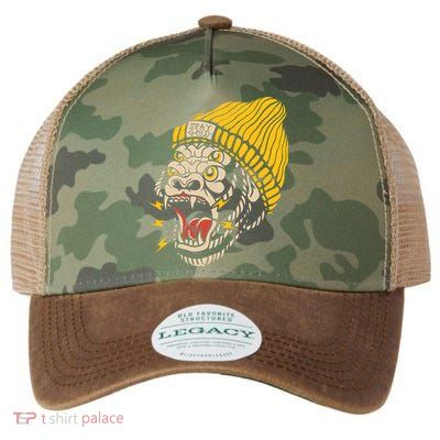 Gorilla Inked Flash Old School Ink Addict Traditional Tattoo Legacy Tie Dye Trucker Hat