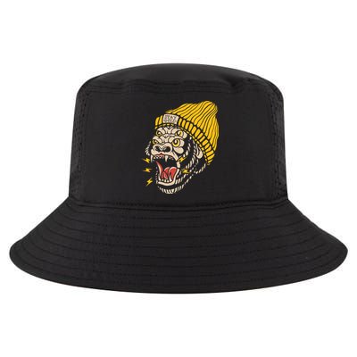 Gorilla Inked Flash Old School Ink Addict Traditional Tattoo Cool Comfort Performance Bucket Hat