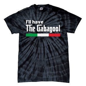 Gabagool Italy Gifts For Italians Capicola NJ New Jersey Tie-Dye T-Shirt