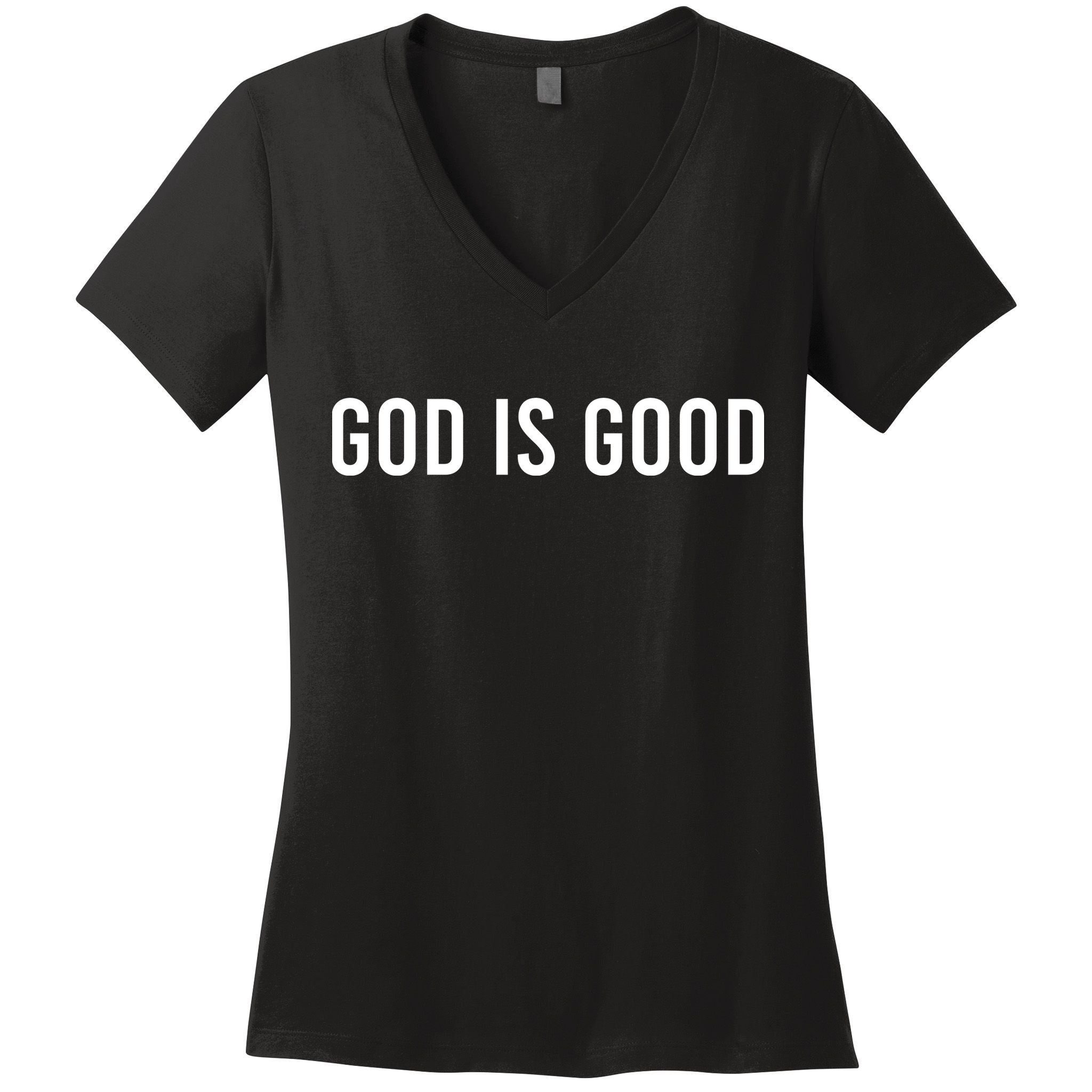 God Is Good Women's V-Neck T-Shirt