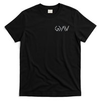 God Is Greater Than The Highs And Lows Embroidered Embroidered T-Shirt