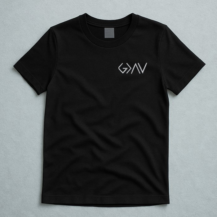 God Is Greater Than The Highs And Lows Embroidered Embroidered T-Shirt