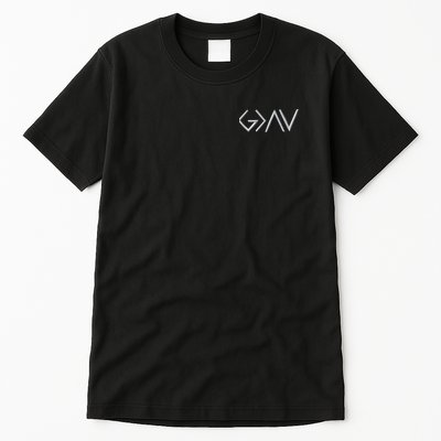 God Is Greater Than The Highs And Lows Embroidered Embroidered Tall T-Shirt