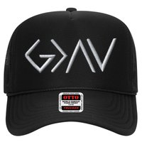 God Is Greater Than The Highs And Lows Embroidered Embroidered Hat