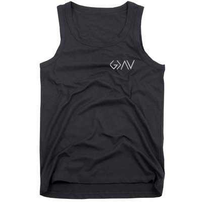 God Is Greater Than The Highs And Lows Embroidered Embroidered Tank Top