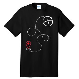 Geocache I Geography Outdoors I Geocaching Tall T-Shirt