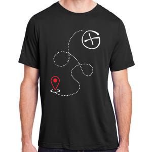 Geocache I Geography Outdoors I Geocaching Adult ChromaSoft Performance T-Shirt