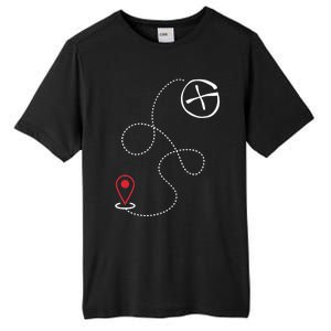 Geocache I Geography Outdoors I Geocaching Tall Fusion ChromaSoft Performance T-Shirt