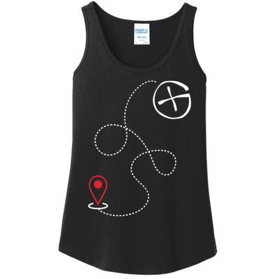 Geocache I Geography Outdoors I Geocaching Ladies Essential Tank