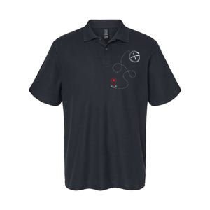 Geocache I Geography Outdoors I Geocaching Softstyle Adult Sport Polo