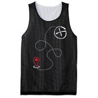 Geocache I Geography Outdoors I Geocaching Mesh Reversible Basketball Jersey Tank