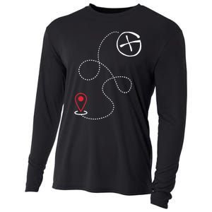 Geocache I Geography Outdoors I Geocaching Cooling Performance Long Sleeve Crew