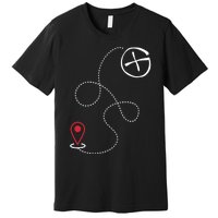 Geocache I Geography Outdoors I Geocaching Premium T-Shirt