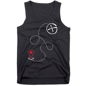 Geocache I Geography Outdoors I Geocaching Tank Top