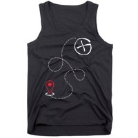 Geocache I Geography Outdoors I Geocaching Tank Top