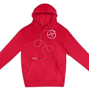 Geocache I Geography Outdoors I Geocaching Premium Pullover Hoodie