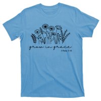 Grow In Grace 2 Peter 3:18 Floral T-Shirt