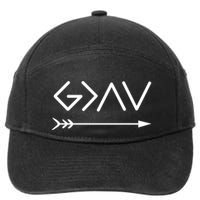 God Is Greater Than The Highs And The Lows 7-Panel Snapback Hat