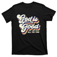 God Is Good All The Time Retro Vintage T-Shirt