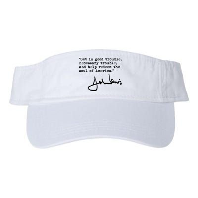 Get In Good Necessary Trouble John Lewis Social Justice Gift Visor