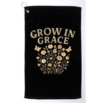 Grow in Grace Golf Towel