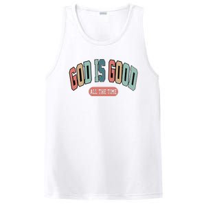 God Is Good All The Time Christian Religious PosiCharge Competitor Tank