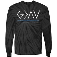 God Is Greater Than The Highs And Lows Tie-Dye Long Sleeve Shirt