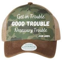 Get In Good Necessary Trouble Civil Rights John Lewis Legacy Tie Dye Trucker Hat