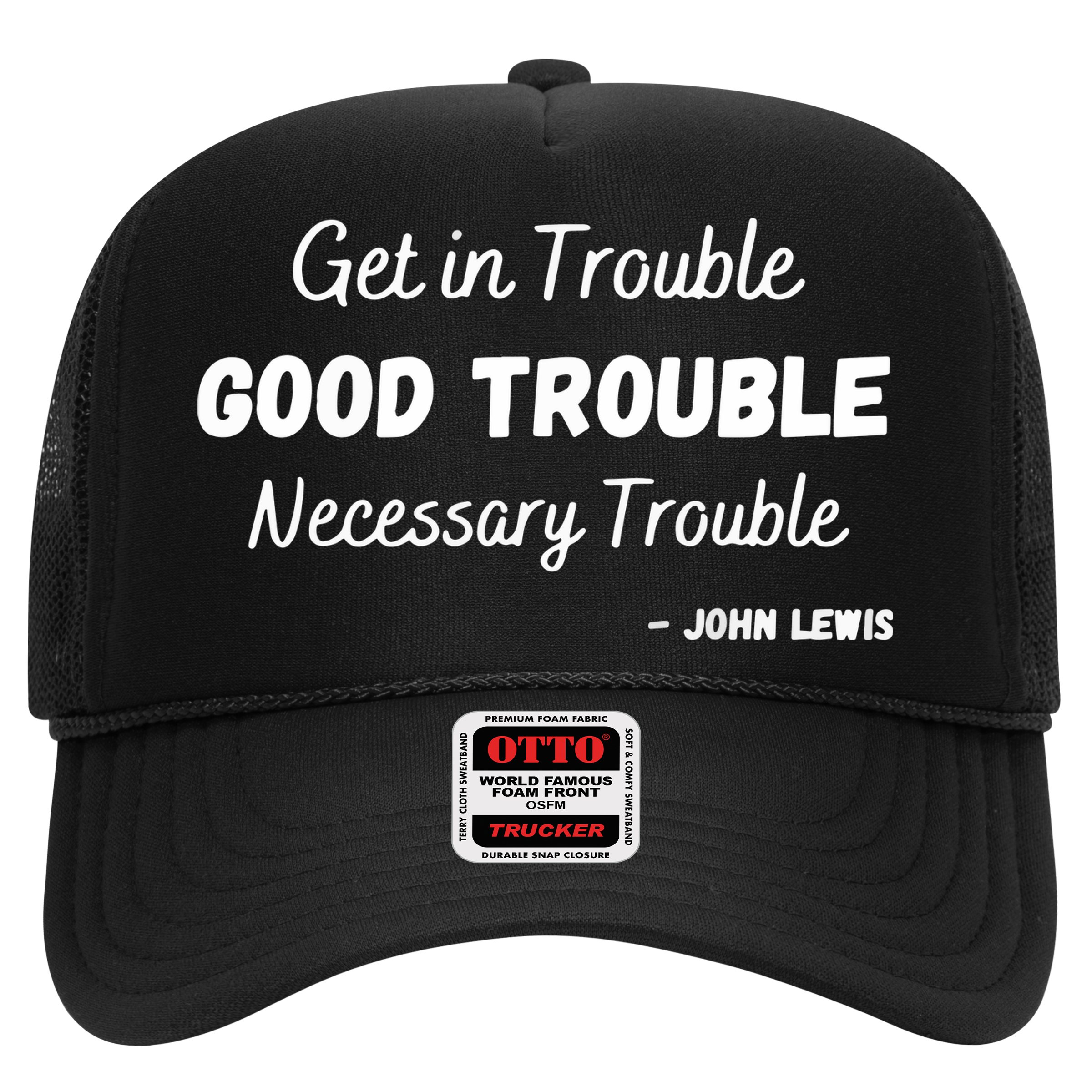 Get In Good Necessary Trouble Civil Rights John Lewis Hat