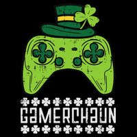 Gamerchaun Irish Gamer Paddys St Patrick Day Zip Tote Bag