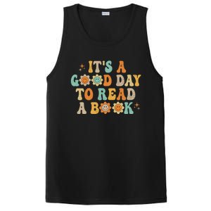 Groovy It's Good Day To Read Book Library Reading Lover Gift PosiCharge Competitor Tank